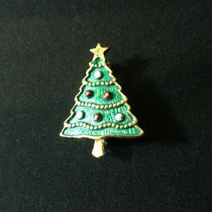 Christmas Tree  Green Pin